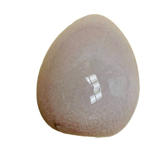 Glass Smoky Quartz Egg Spring Easter Decor Size 7" - Picture 7 of 10